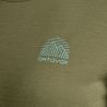 Ortovox 120 Cool Tec Mountain Stripe TS - Camiseta de lã merino mulher | Hardloop