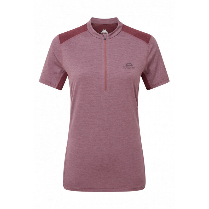 Nava SS Zip T - T-shirt - Dam