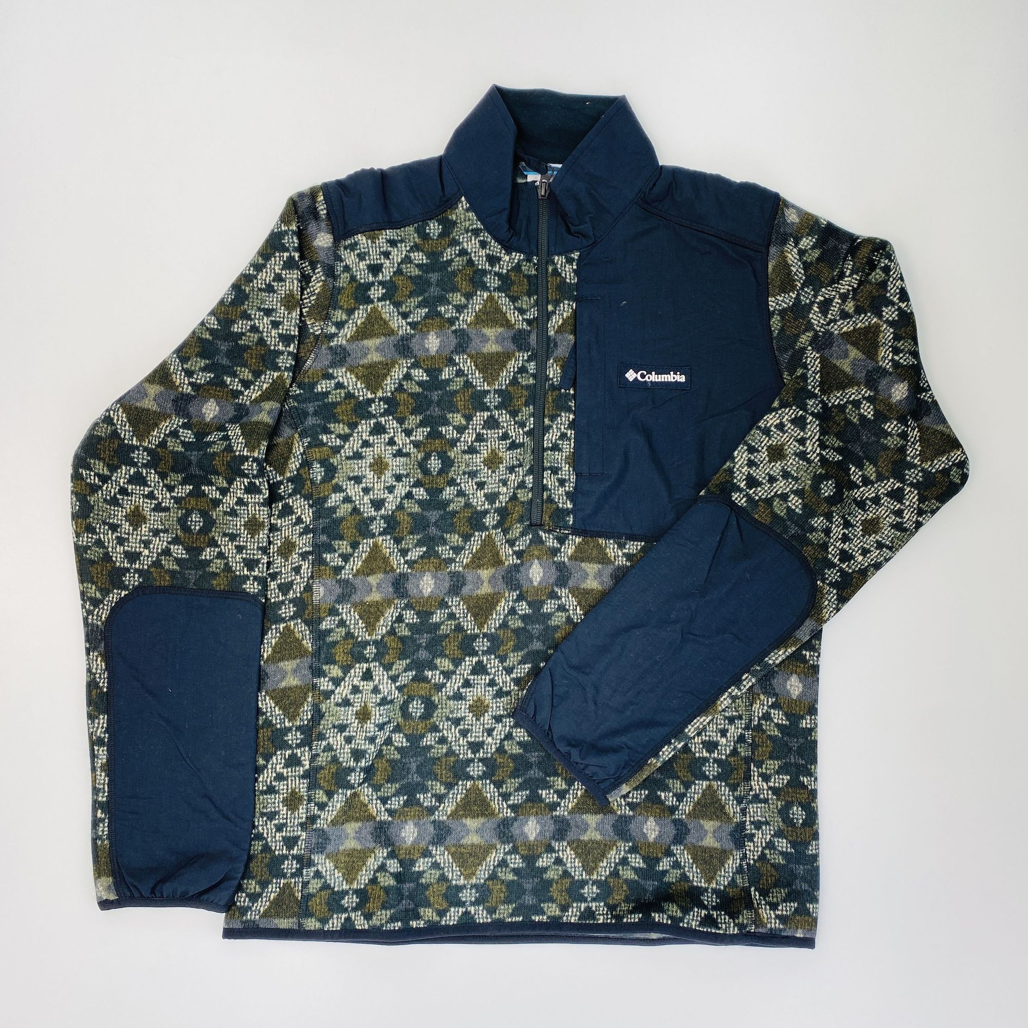 Columbia Sweater Weather™ Printed Half Zip - Seconde main Sweatshirt homme - Noir - M | Hardloop