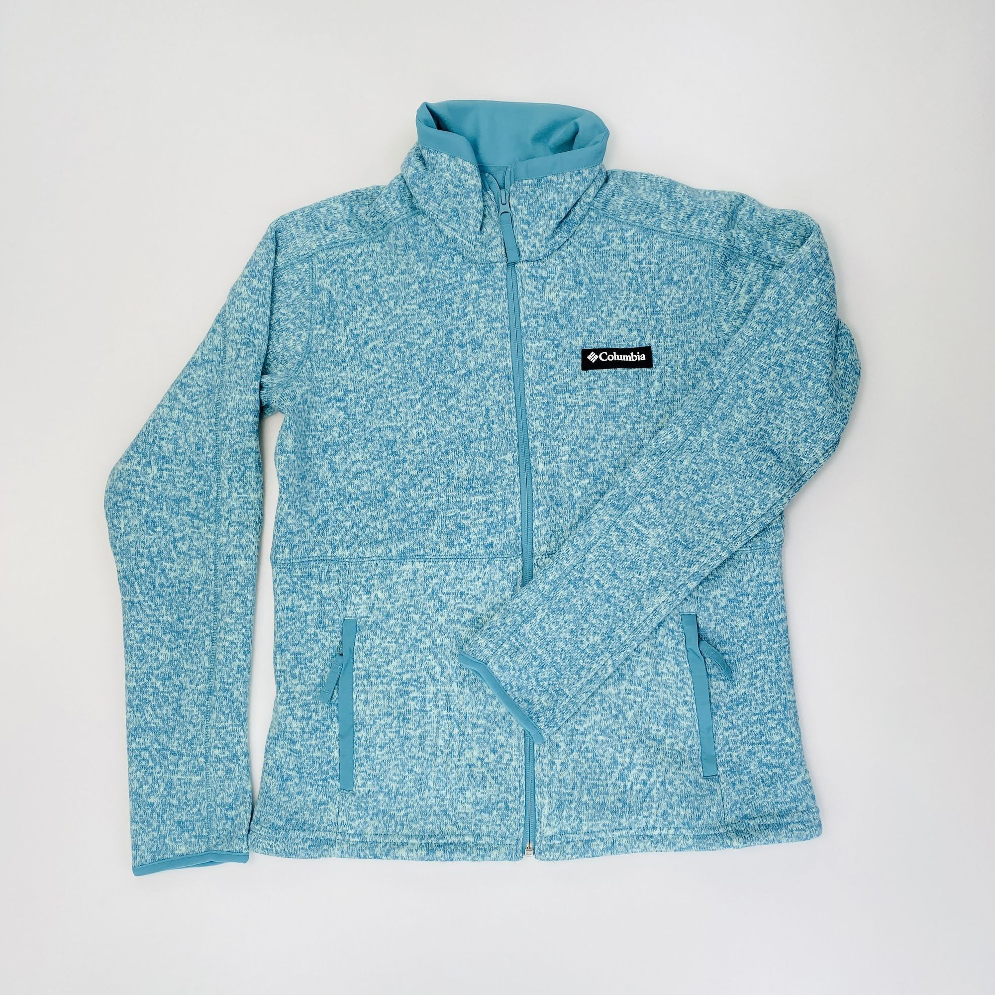 Columbia W Sweater Weather™ Full Zip - Second Hand Bluza z kapturem damska - Niebieski - M | Hardloop