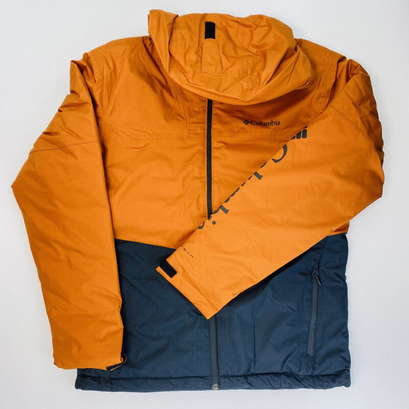 Couverture De Camping Réversible Columbia Orange - Emballable Et Compacte