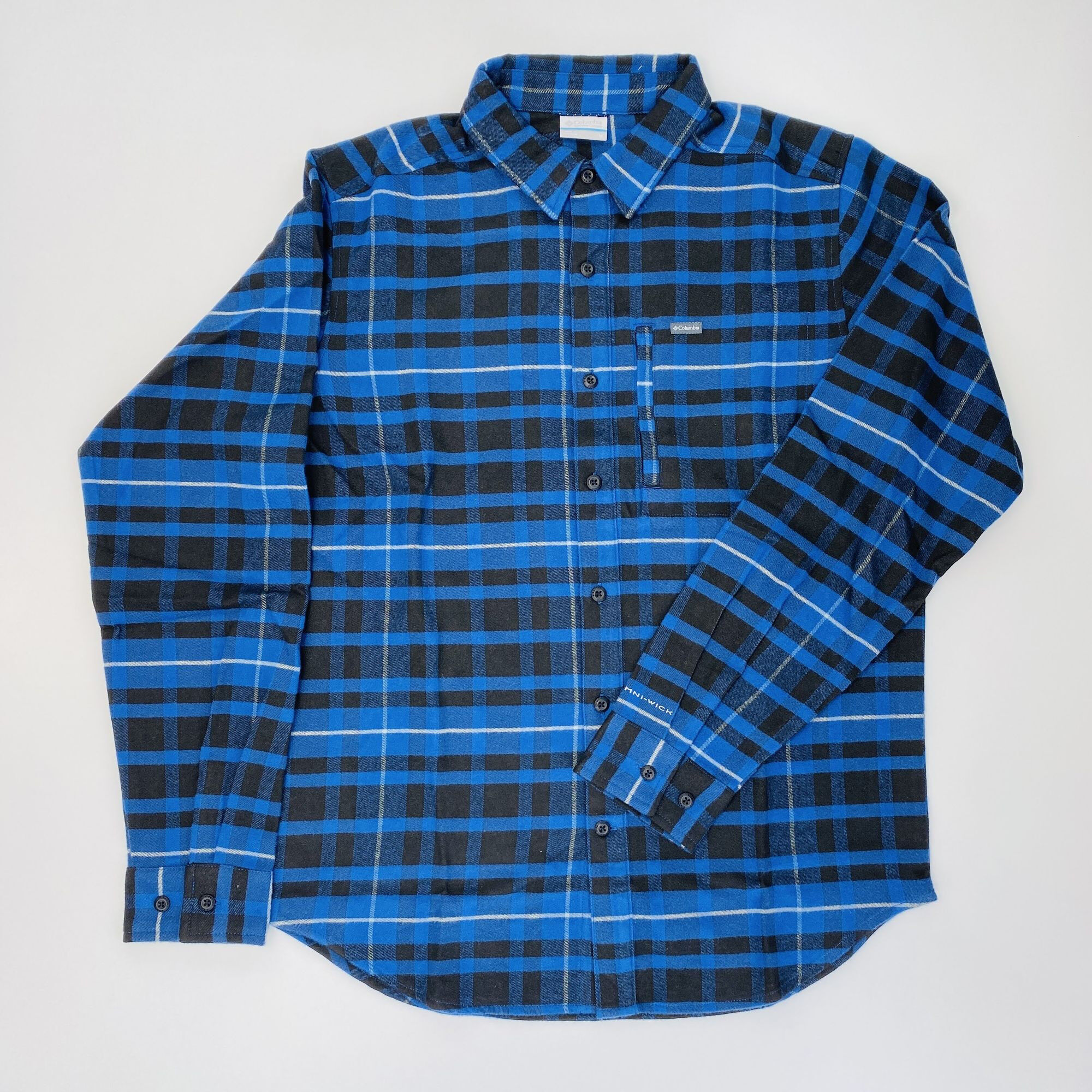 Columbia Outdoor Elements™ II Flannel - Second Hand Skjorta - Herr - Blå - M | Hardloop