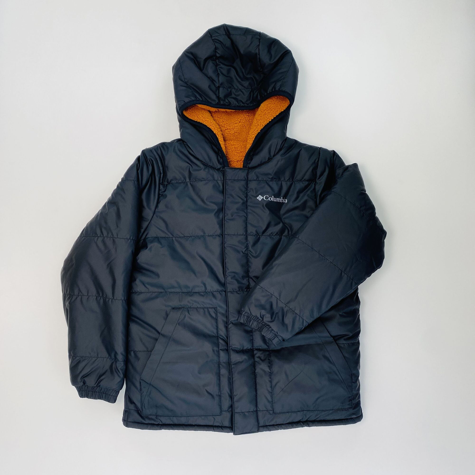 Columbia Big Fir™ Reversible Jacket - Second Hand Waterproof jacket - Kid's - Black - S | Hardloop