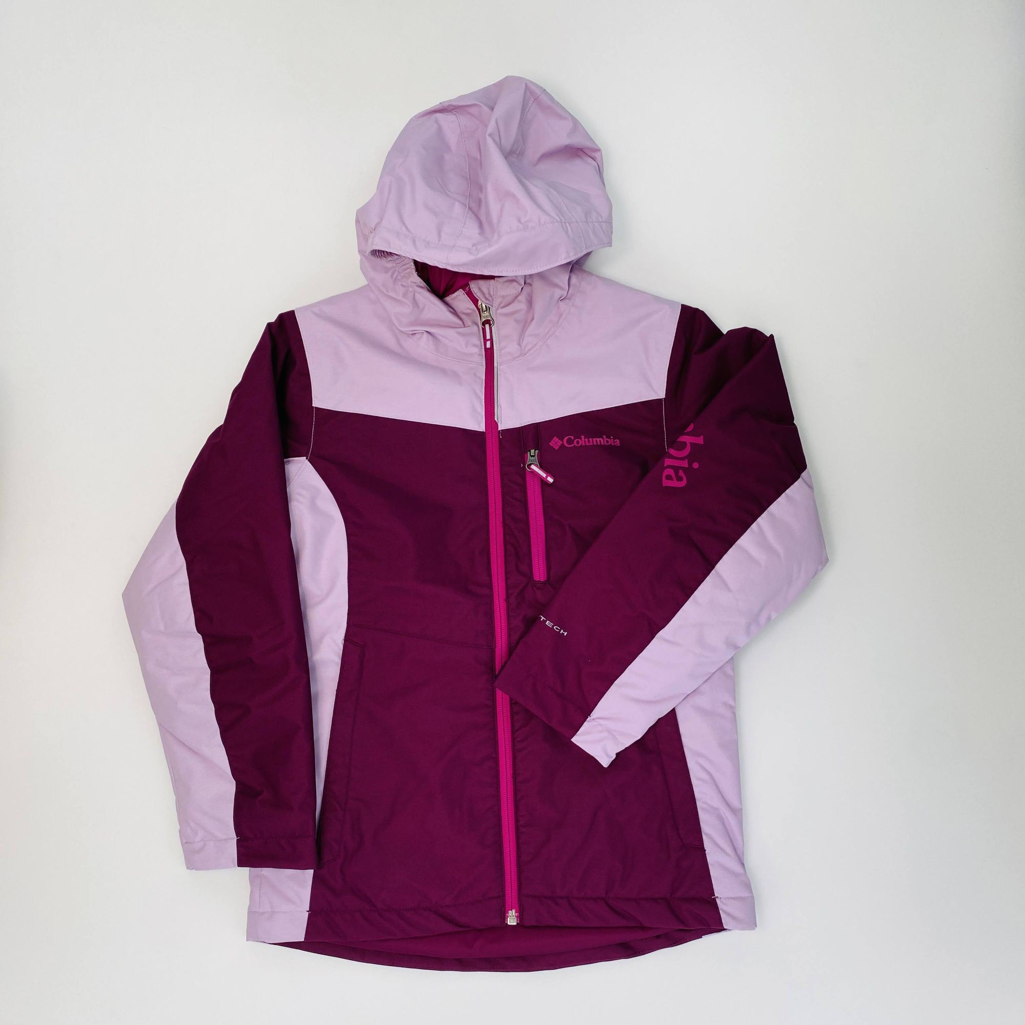 Columbia Rosie Run™ Insulated Jacket - Second Hand Dětská lyžařská bunda - Růžový - S | Hardloop