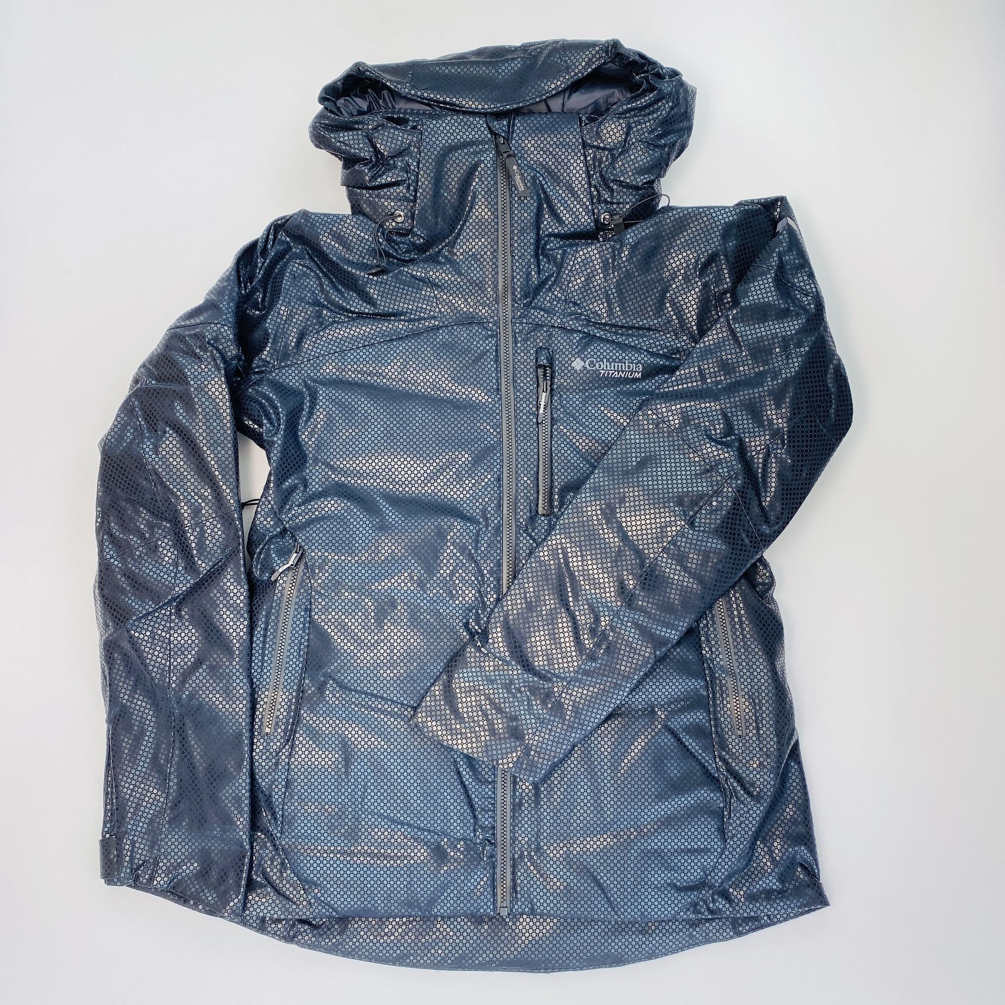 Columbia Powder Keg™ Black Dot™ Down Jacket - Second Hand Ski jacket - Women's - Black - M | Hardloop