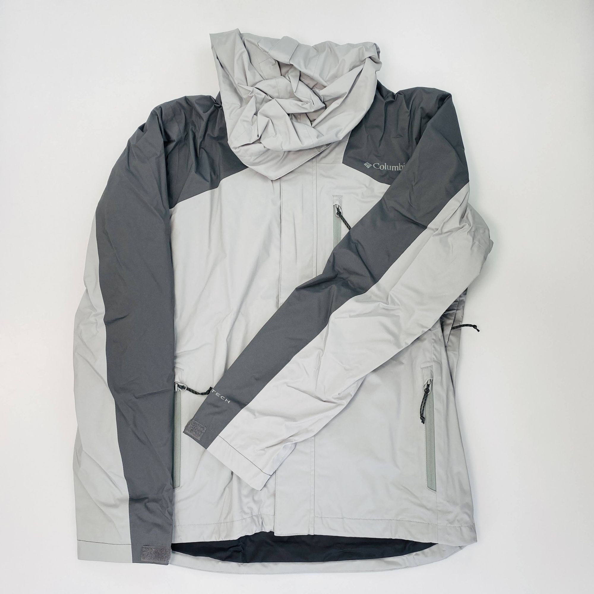 Columbia Ten Trails™ Jacket - Second Hand Waterproof jacket - Men's - Grey - M | Hardloop