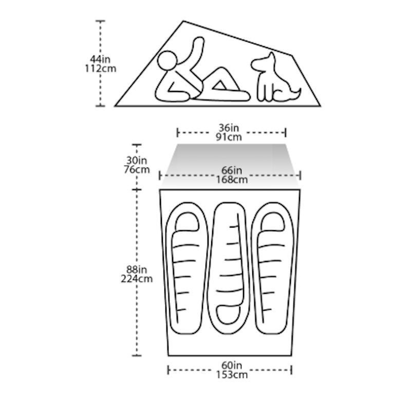 Big Agnes - C Bar 3 - Tent