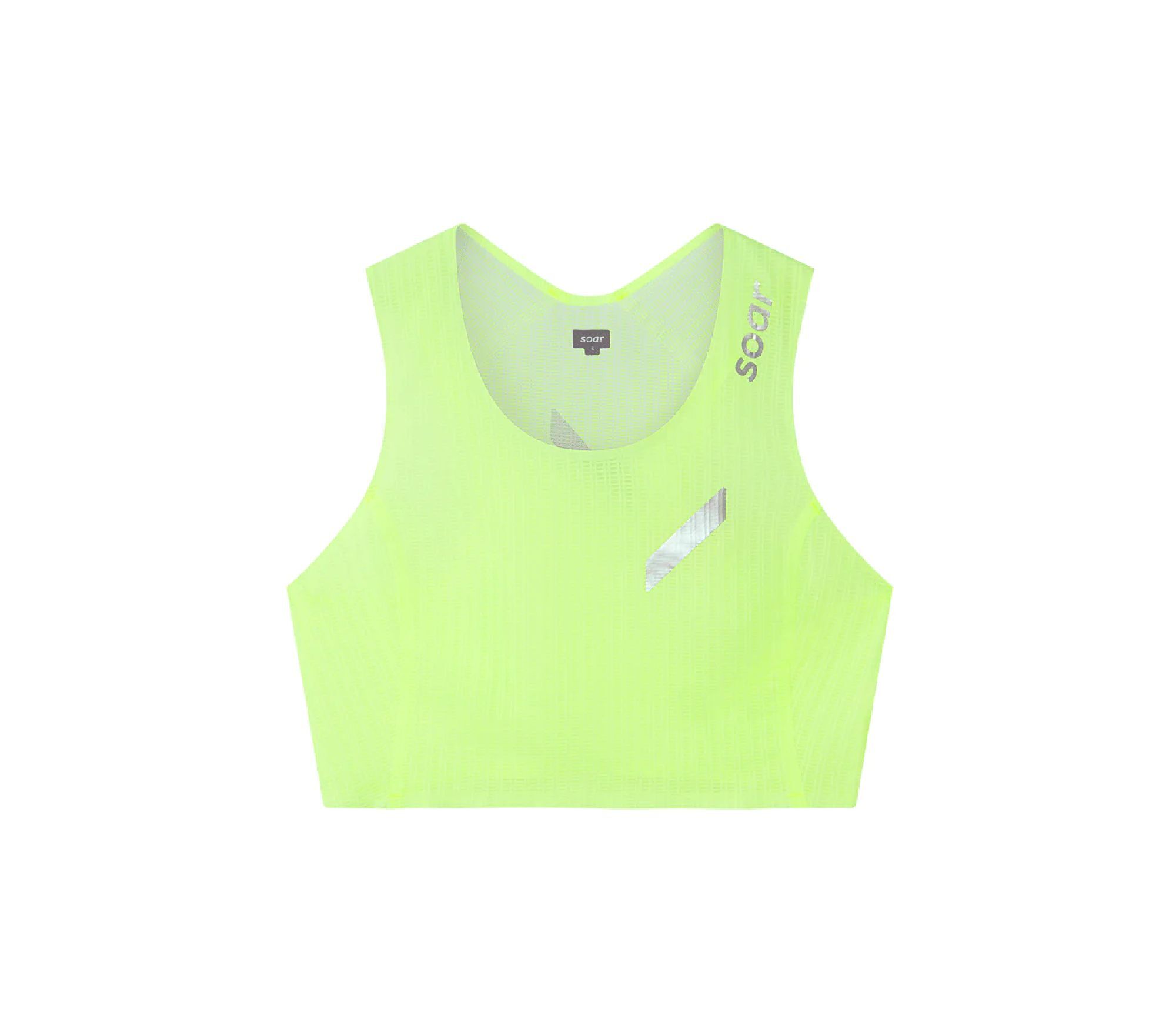 Soar Running Crop Race Vest - Camiseta sin mangas - Mujer | Hardloop