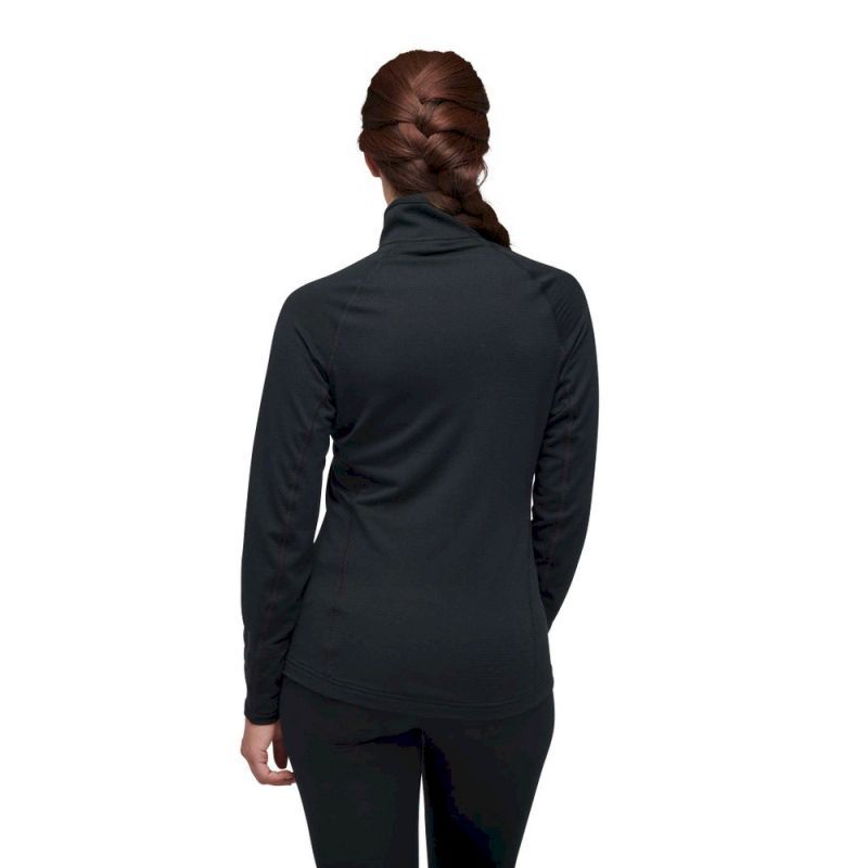 Black Diamond Coefficient LT Quarter Zip Pullover - Giacca in pile - Donna | Hardloop