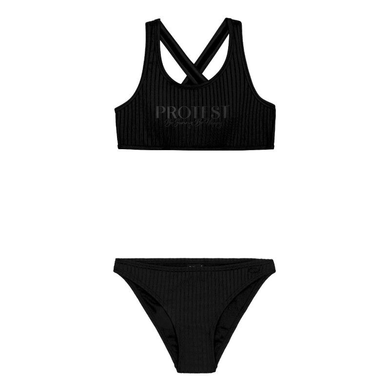 Costume Da Bagno Intero Protest Prtsantra Jr, Unisex-adulto, Con Stampa 'Adios Amigos', Tessuto Elastico E PFC-free