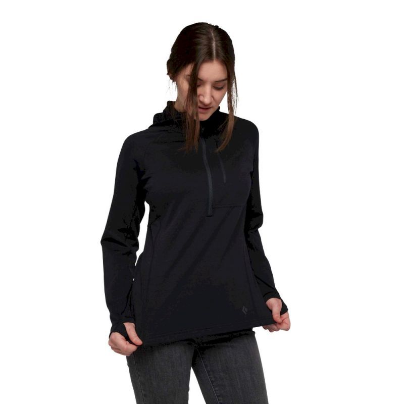 Black Diamond Coefficient QZ Hoody - Polaire femme | Hardloop