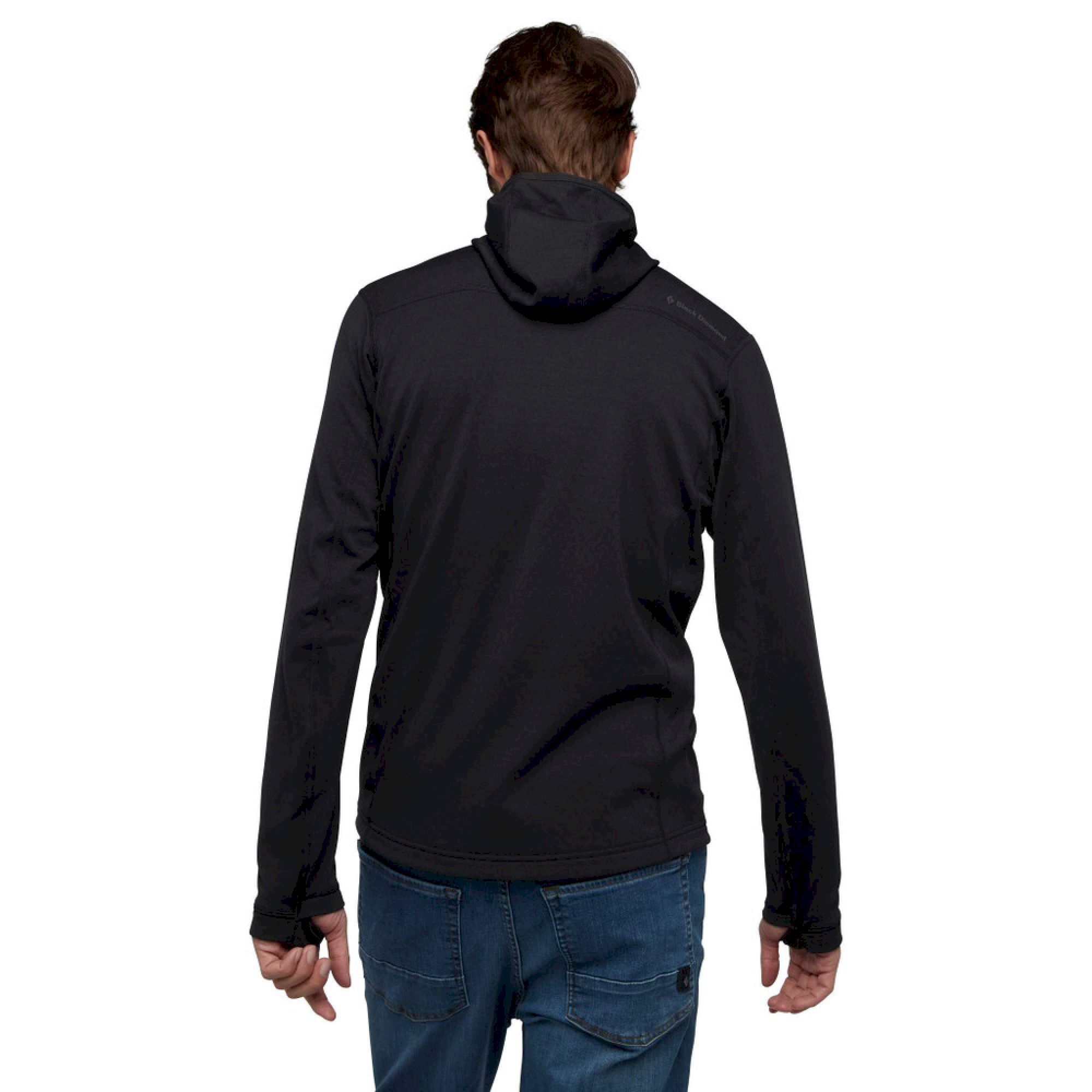Black Diamond Coefficient QZ Hoody - Fleece jacket - Men's | Hardloop