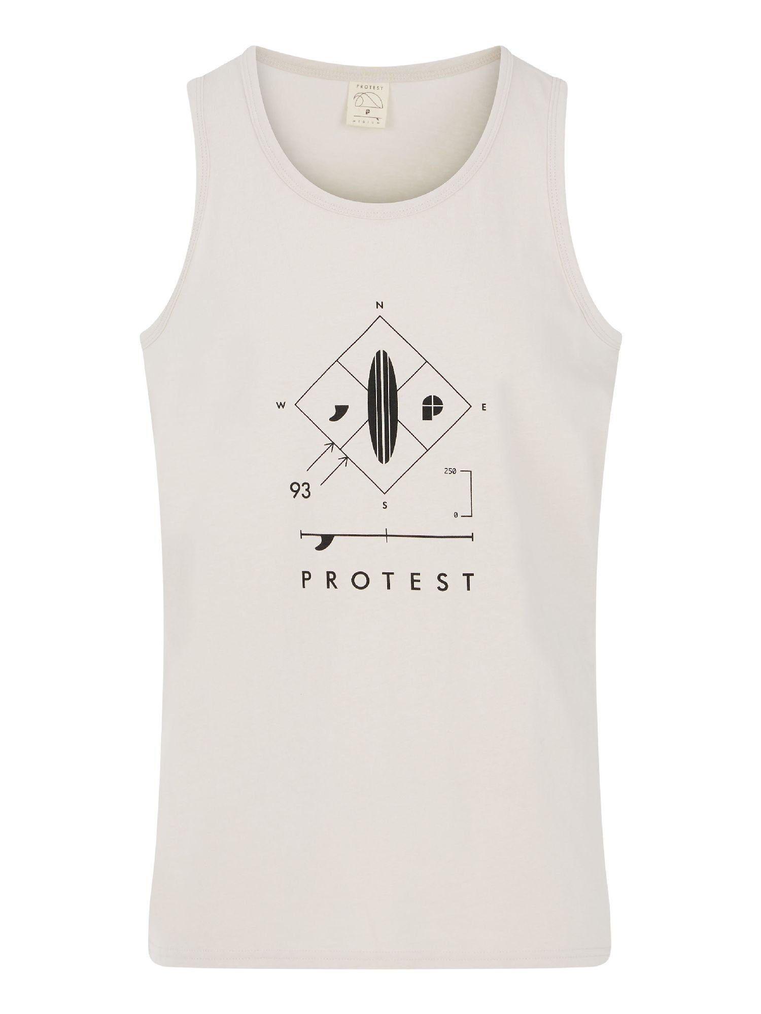 Protest Prtrally - Camiseta sin mangas - Hombre | Hardloop