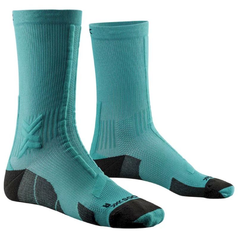 Chaussettes De Trail X-Socks Discover Crew Pour Femme - Respirantes, Protection Talon/tendon, Technologie X-Bionic