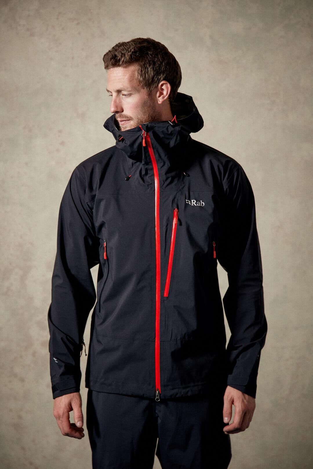 Rab firewall hot sale jacket black