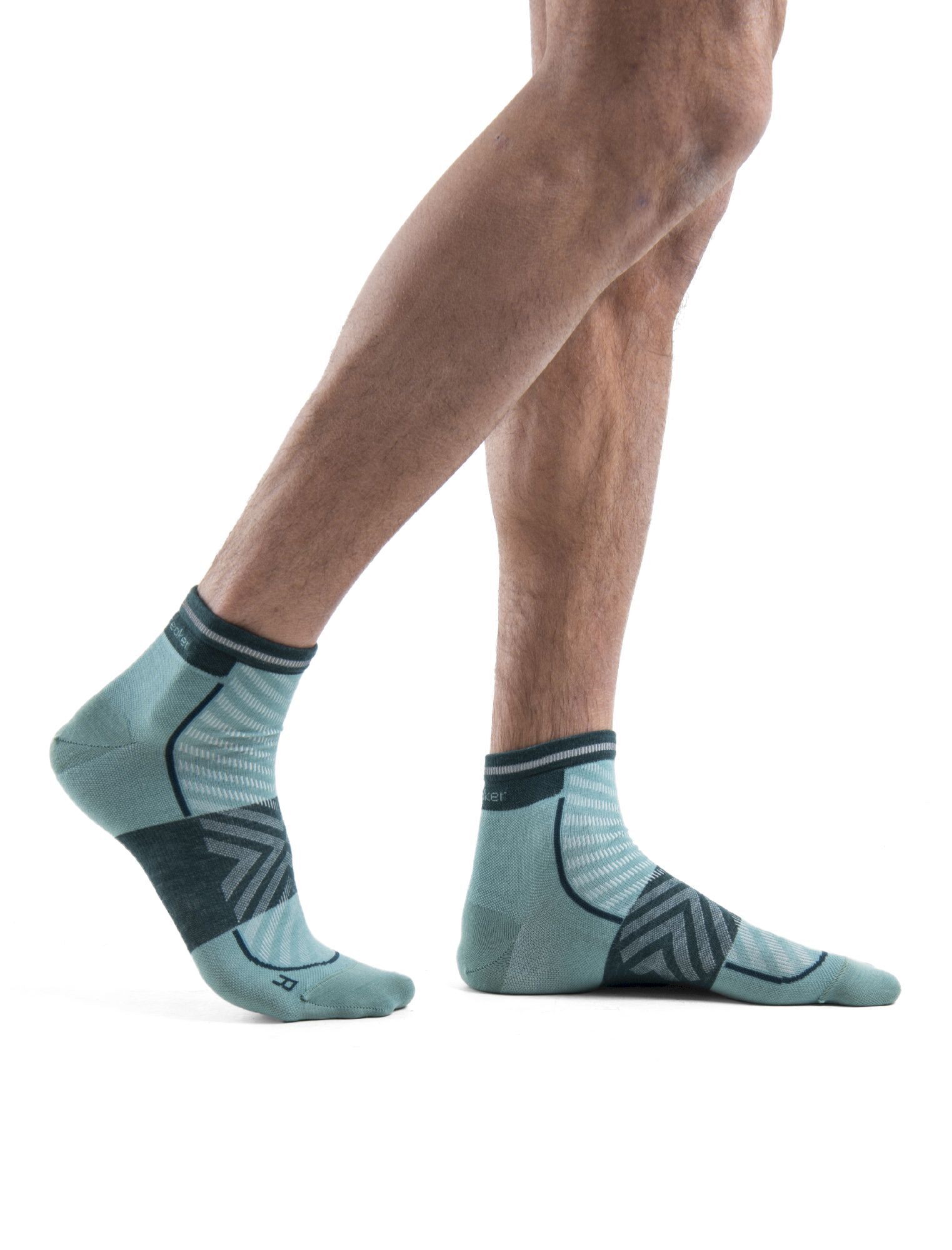 Icebreaker Run+ Ultralight Mini - Pánské Běžecké ponožky | Hardloop