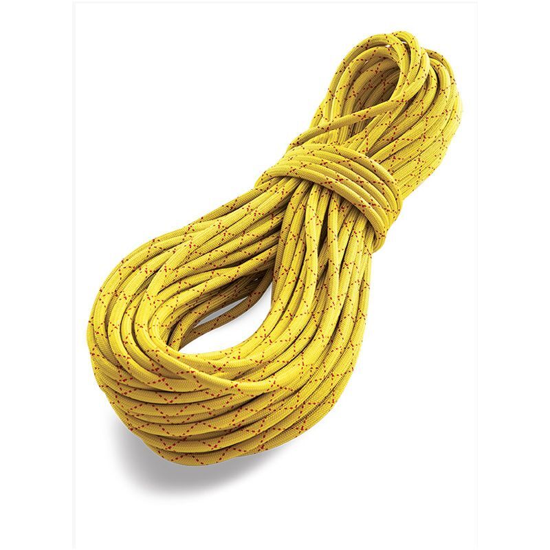 Yellow on sale climbing rope