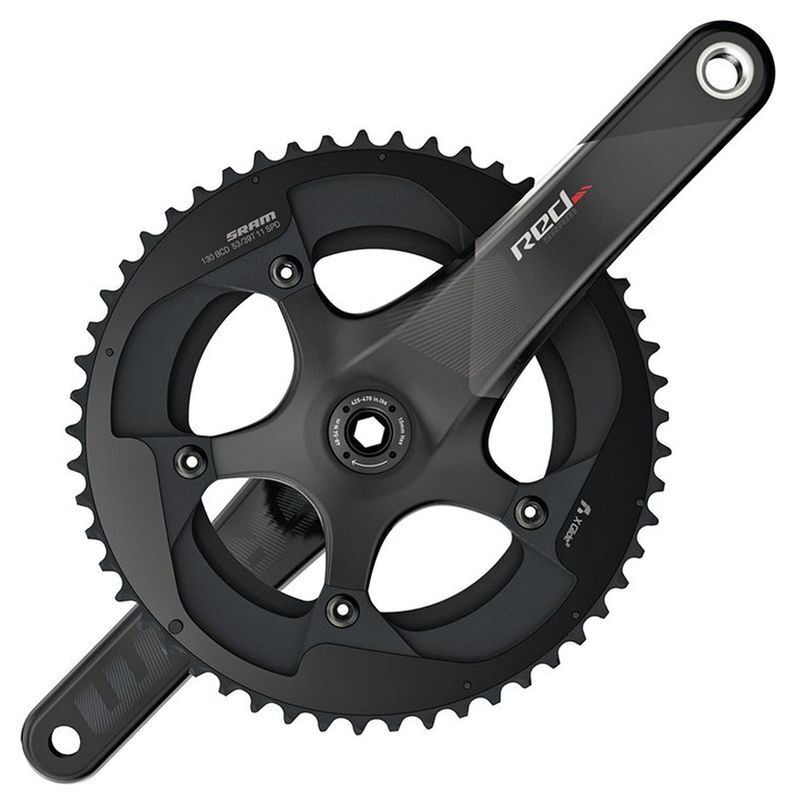 SRAM Red Exogram BB386 mm 39x53T 11V - Guarniture per bici | Hardloop