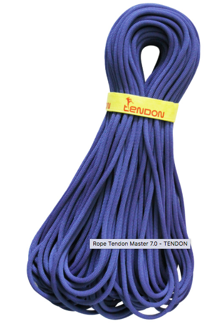 Tendon Master 7 Complete Shield - Kiipeilyköysi