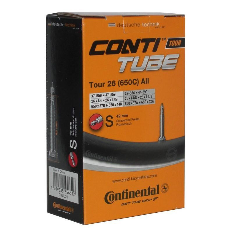 Continental Tour All 26 / 650C Presta 42 mm - Binnenband voor fiets | Hardloop