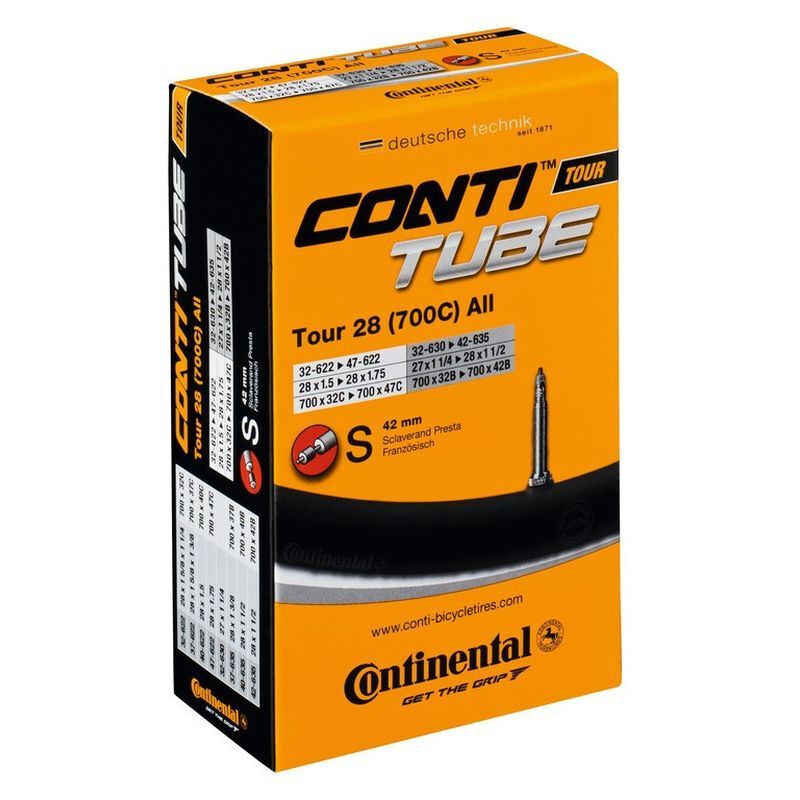 Continental Tour 28 / 700C Presta 42 mm - Chambre à air | Hardloop