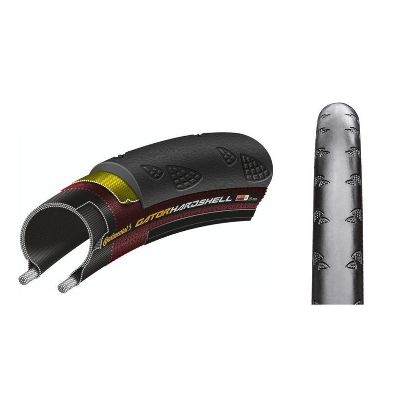 Continental Gator Hardshell 700C Tubetype - Road Bike Tyres | Hardloop