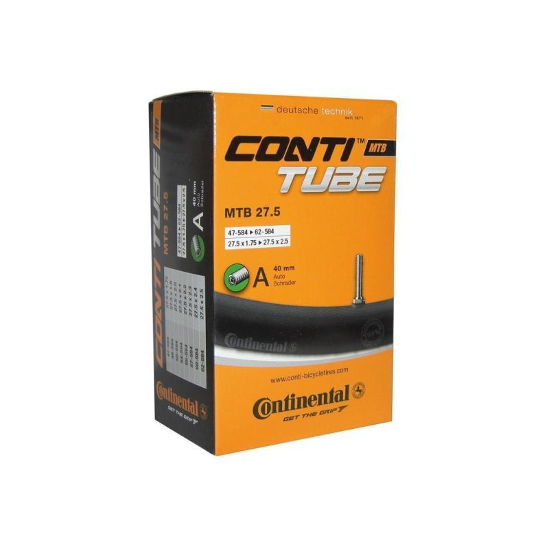 Continental MTB Tube 27.5 Schrader 40 mm - Binnenband voor fiets | Hardloop