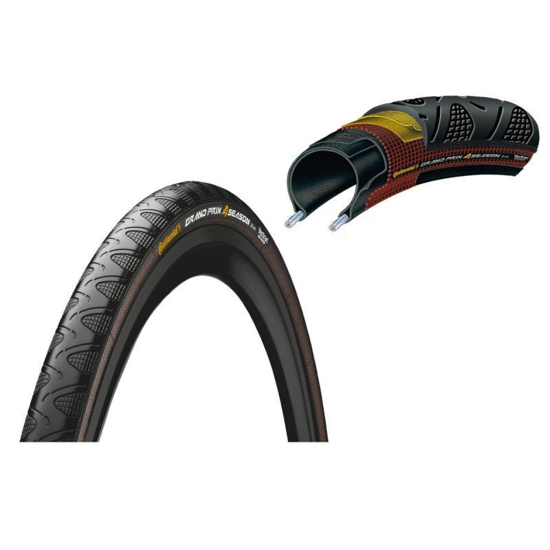 Continental GPrix 4/Season Souple Tubetype - Opona szosowa | Hardloop