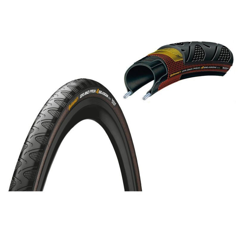 CONTINENTAL  GPrix 4/Season foldable Inner Tube - Road Bike Tyres