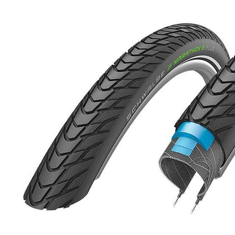 Schwalbe Marathon E-Plus 28 Performance TwinSkin - City Bike Tyres | Hardloop
