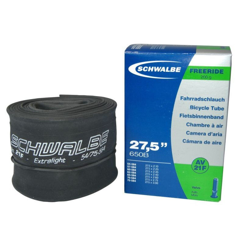 Schwalbe AV21F Freeride 27.5 Schrader 40 mm - Binnenband voor fiets | Hardloop