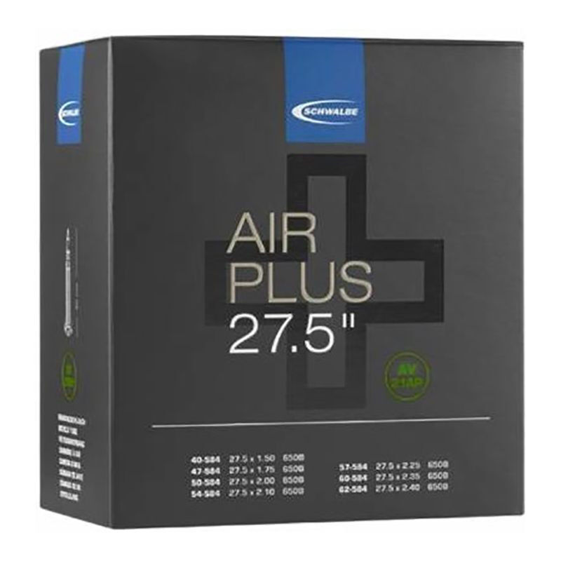 Schwalbe AV21AP Air Plus 27.5 Schrader 40 mm - Cykelslange | Hardloop