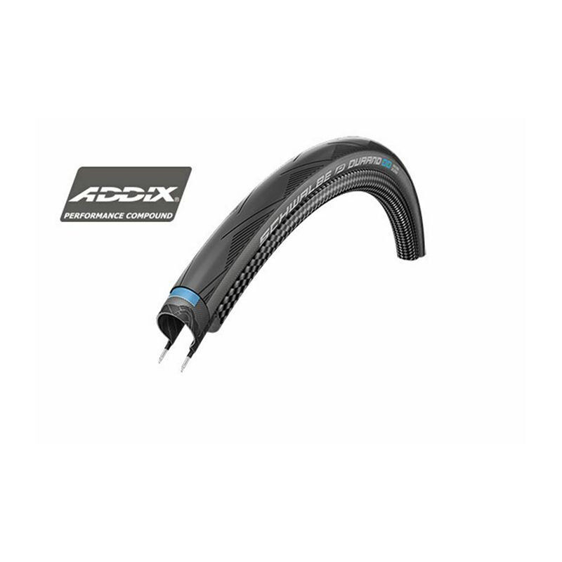 SCHWALBE Durano DD Folding Tire – 700c, Double Defense Protection, Puncture-Resistant, Folding Bead