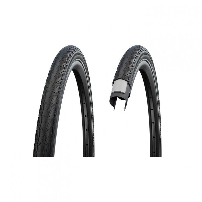 Schwalbe Delta Cruiser Plus 28 Active TwinSkin - Pneu vélo ville | Hardloop
