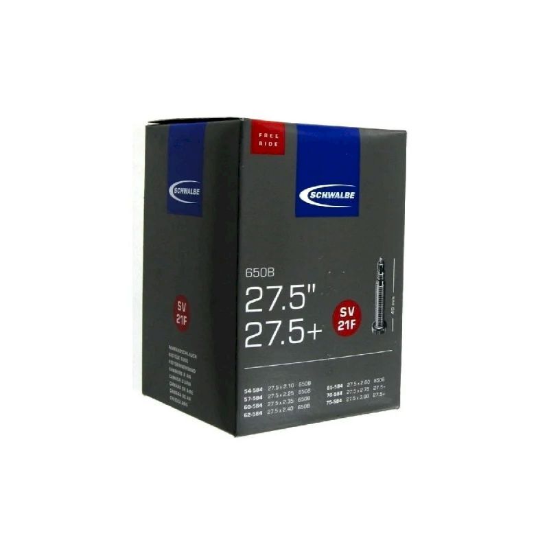 Schwalbe Schlauch SV19 (2 Stück) für 27,5/28/29 Zoll Fahrräder
