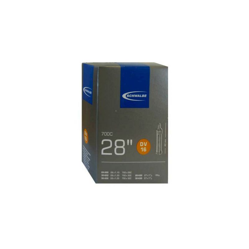 Schwalbe DV16 27/28 / 700C Dunlop 40 mm - Câmara de ar | Hardloop