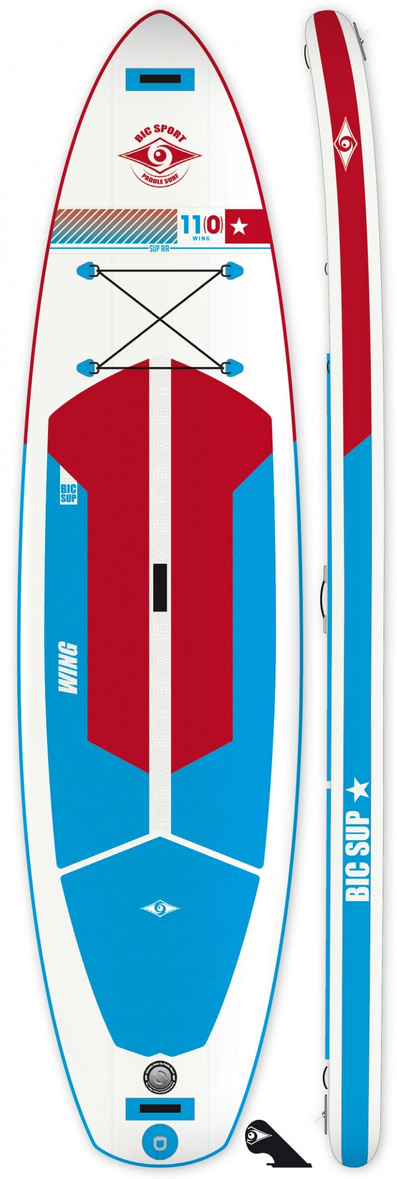 Tahe Outdoor 11'0" Wing Air Evo x 32'' - Stand up paddle gonflable | Hardloop