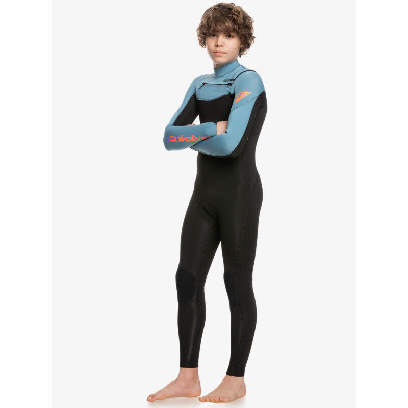 Quiksilver 4/3mm Boy's Everyday Sessions Chest Zip - Surfanzug - Kind | Hardloop