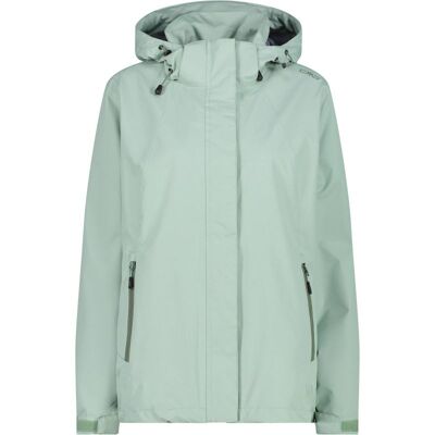 Woman Rain Jacket Zip Hood With Ventilation - Veste imperméable femme