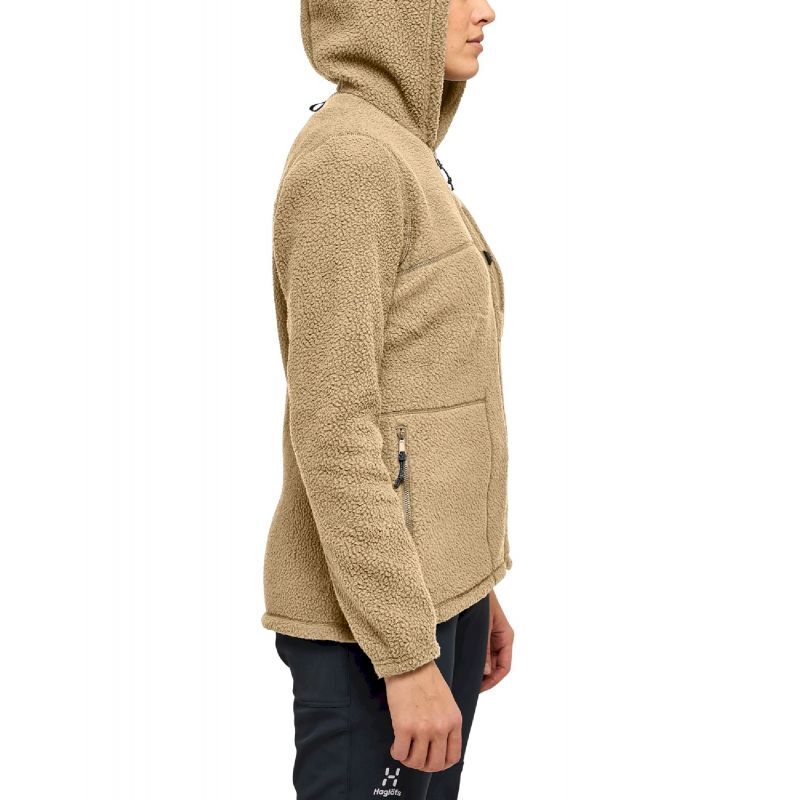Haglöfs Malung Pile Hood Women - Fleecevest - Dames | Hardloop