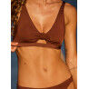 Roxy Silky Island Elongated Bra - Top biquíni mulher | Hardloop