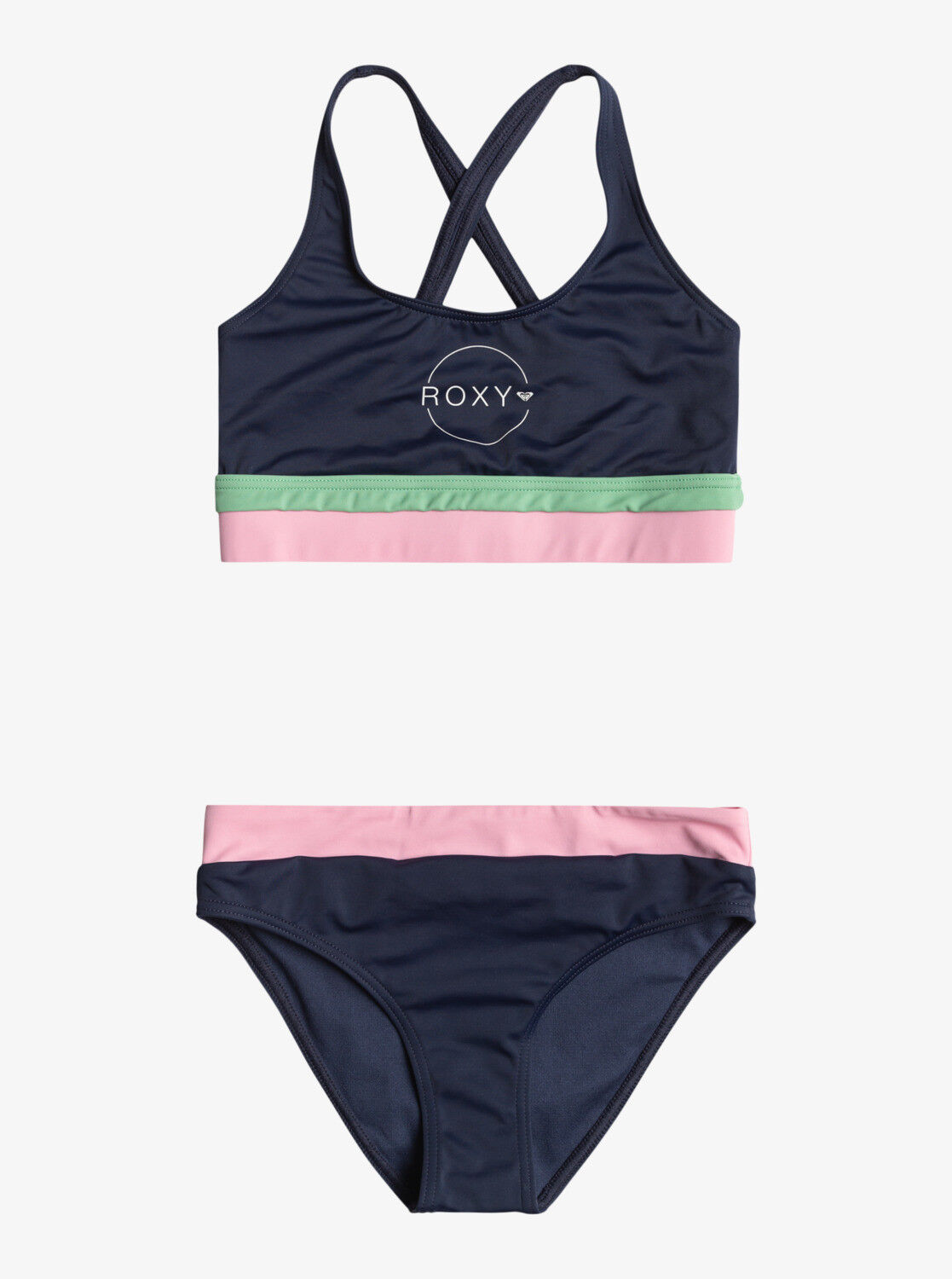 Roxy Ilacabo Active Crop Top Set - Swimsuit - Kid's | Hardloop