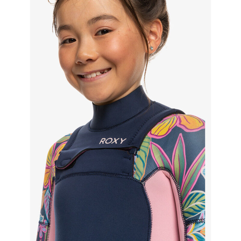 Roxy 4/3 mm Girl Swell Series Chest Zip - Surf Wetsuit - Kid's | Hardloop