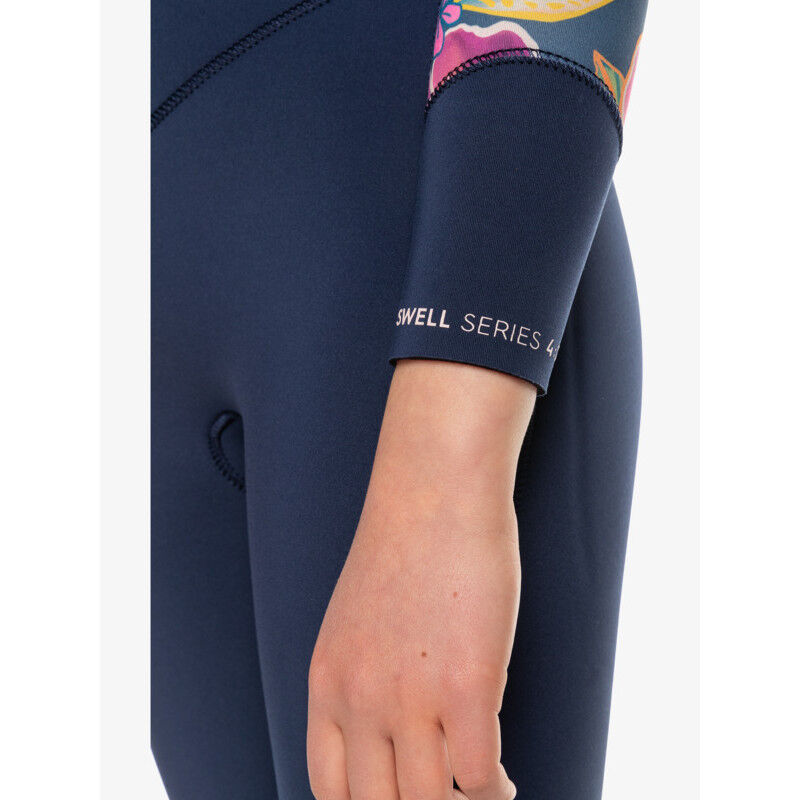 Roxy 4/3 mm Girl Swell Series Chest Zip - Surf Wetsuit - Kid's | Hardloop