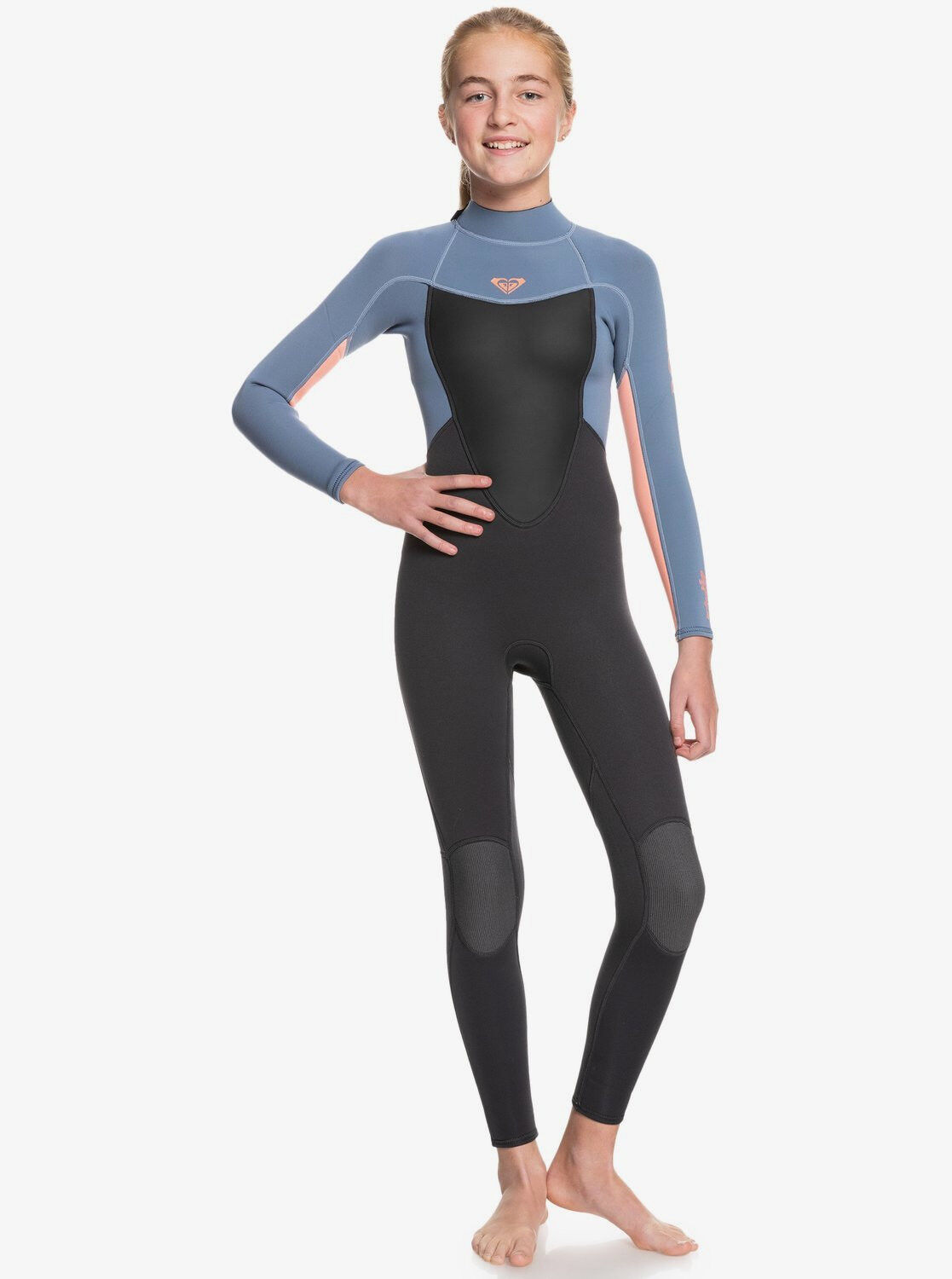 Roxy 3/2 mm Girl Prologue Back Zip - Surf wetsuit - Kinderen | Hardloop