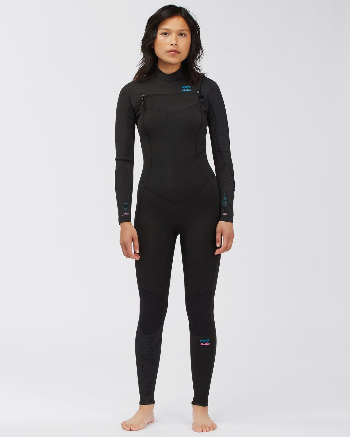Billabong 5/3 mm Synergy Chest Zip - Surf wetsuit - Dames | Hardloop