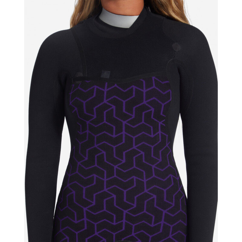 Billabong 4/3 mm Furnace Comp Chest Zip - Surfing Kombinezony damskie | Hardloop