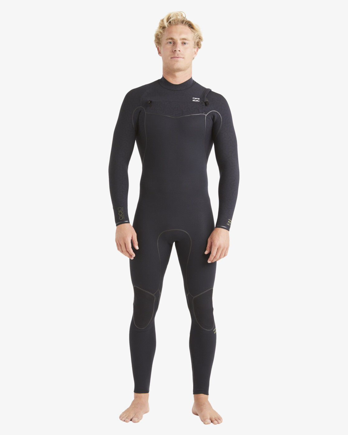 Billabong 4/3 mm Furnace Natural Chest Zip - Surf wetsuit  - Heren | Hardloop