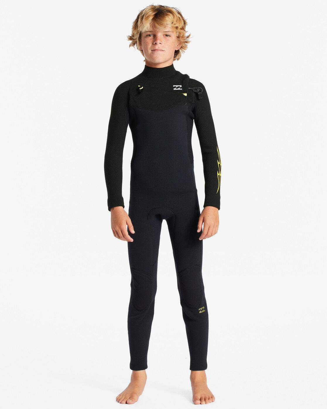 Billabong 4/3 mm Revolution Chest Zip - Surf Wetsuit - Kid's | Hardloop
