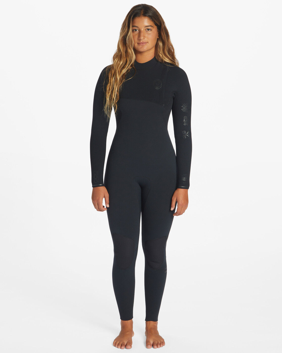 Billabong 4/3 mm Salty Dayz Natural Zipless - Surf wetsuit - Dames | Hardloop